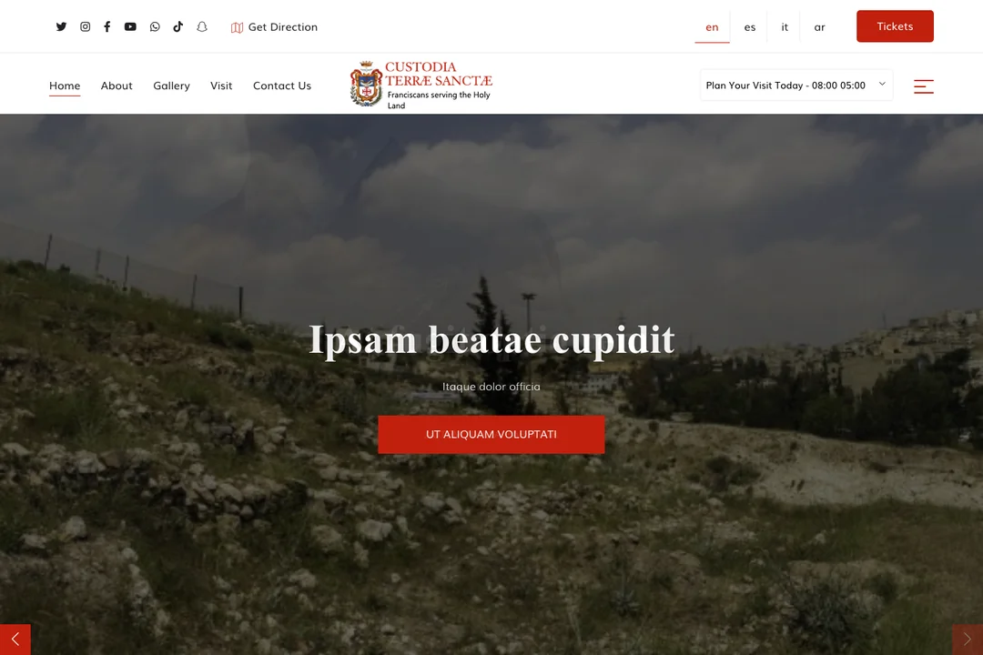 Mount Nebo — Custodia Terrae Sanctae